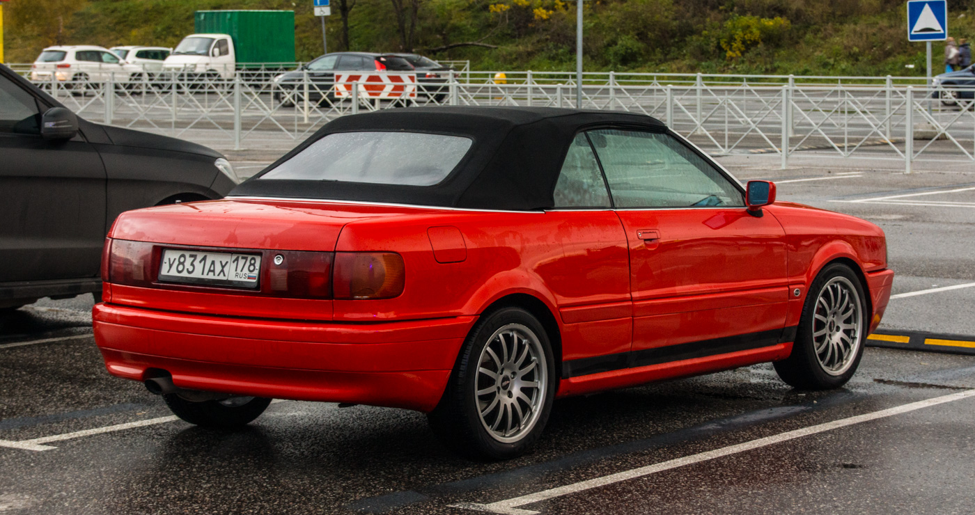 у 831 ах 178, Audi Cabriolet 1st gen (B3/8G7), 1991–2000