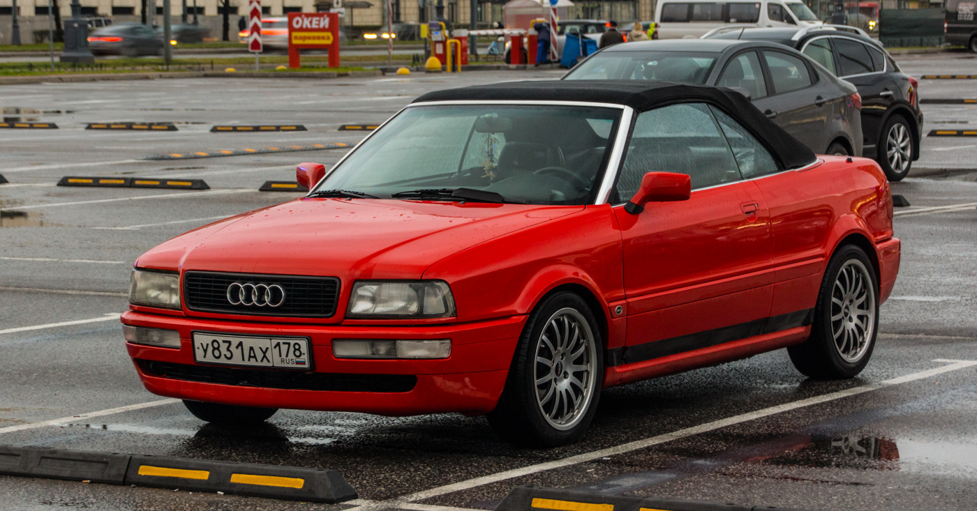 у 831 ах 178, Audi Cabriolet 1st gen (B3/8G7), 1991–2000