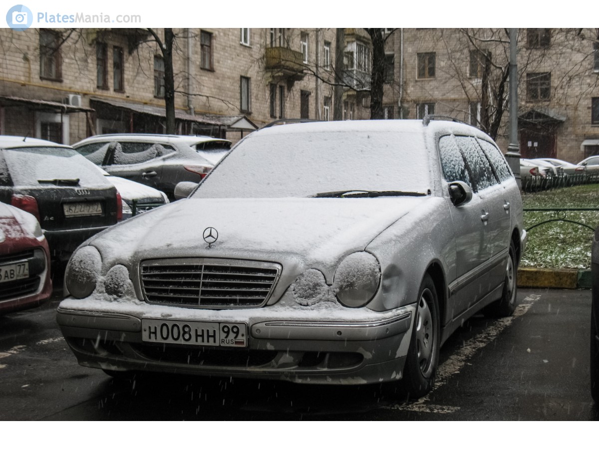 н 008 нн 99, Mercedes-Benz E-Klasse 2nd gen Wagon (S210), 1995­–2003