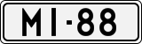 License plate of Finland, Cars
