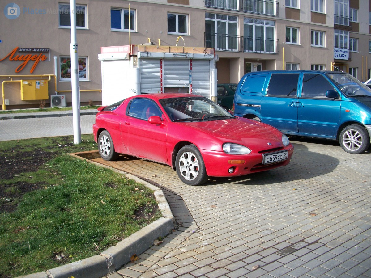 о 659 хо 39, Mazda MX-3 1st gen (EC), 1991–1998