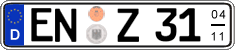 German license plate, Seasonal plates