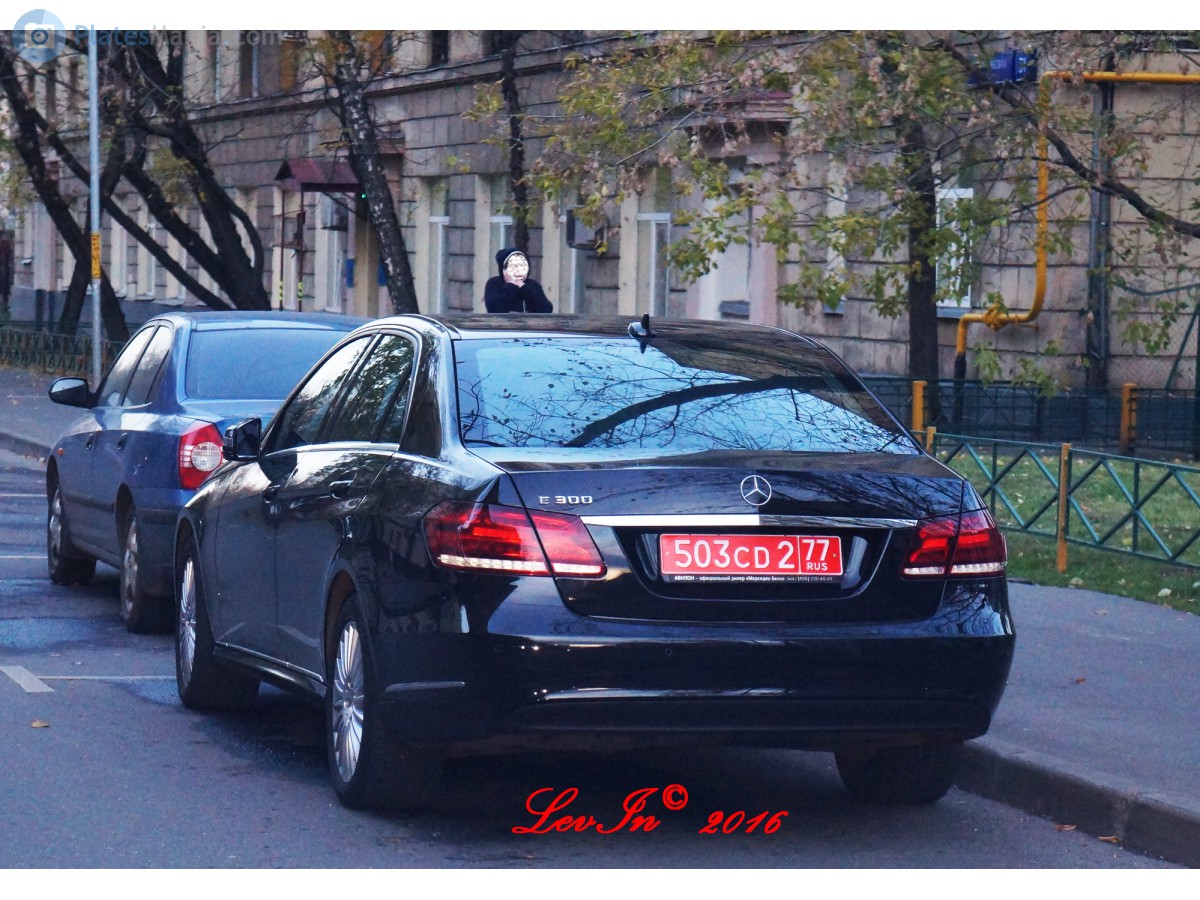 503 CD 2 77, Mercedes-Benz E-Klasse 4th gen Sedan (W212), facelift, 2013­–2016