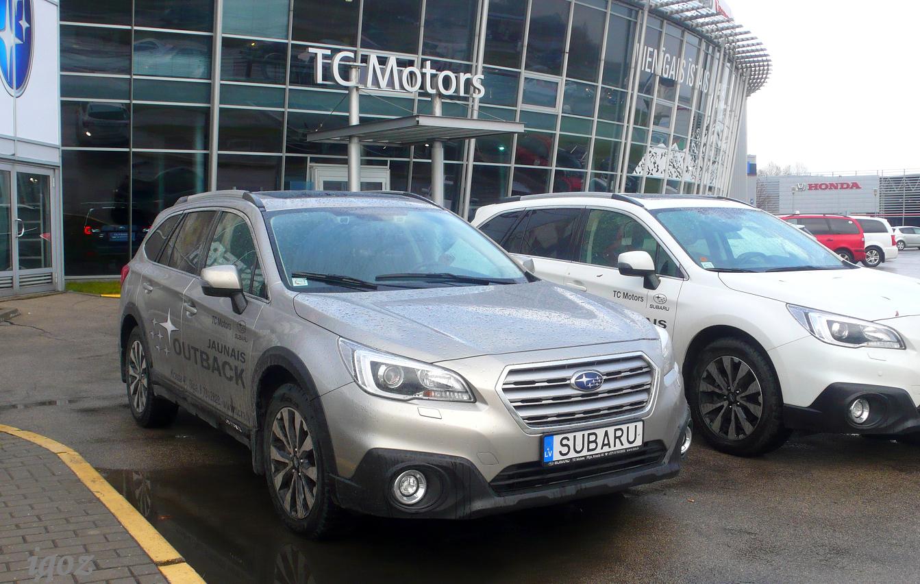 SUBARU, Subaru Outback 5th gen (BS), 2014–2021