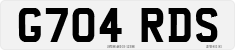 License plate of the United Kingdom, 1983 year system