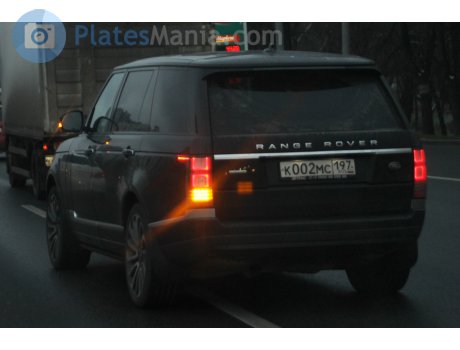 к002мс197, Land Rover Range Rover