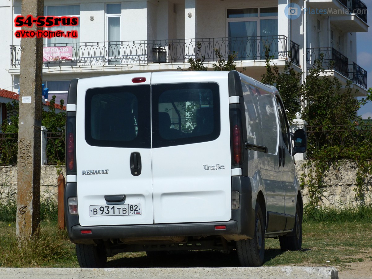 в 931 тв 82, Renault Trafic 