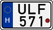license plates of Hungary, Motorcycles (1990)