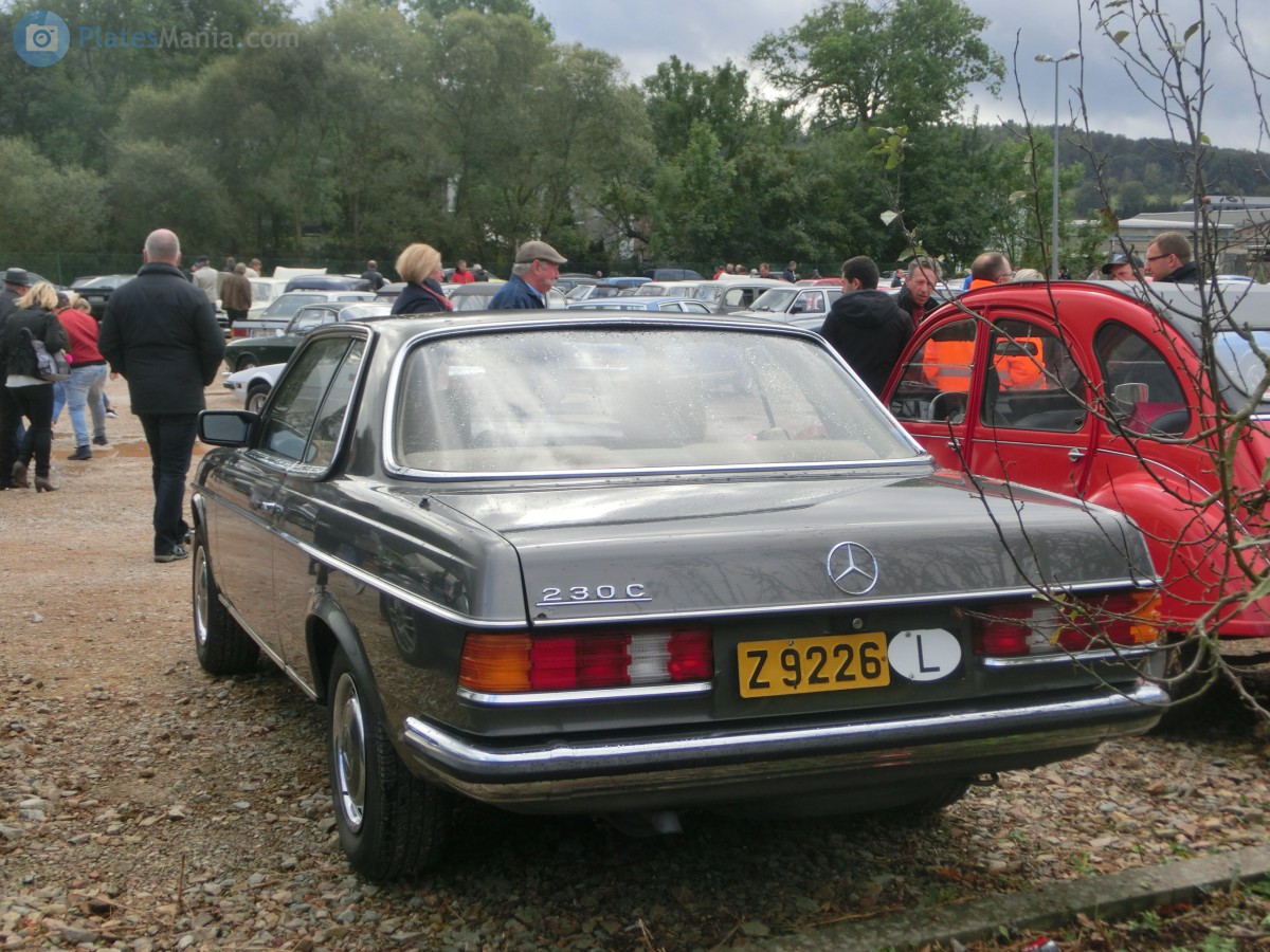 Z 9226, Mercedes-Benz E-Klasse 230C–300C Coupé (C123), 1977–1986