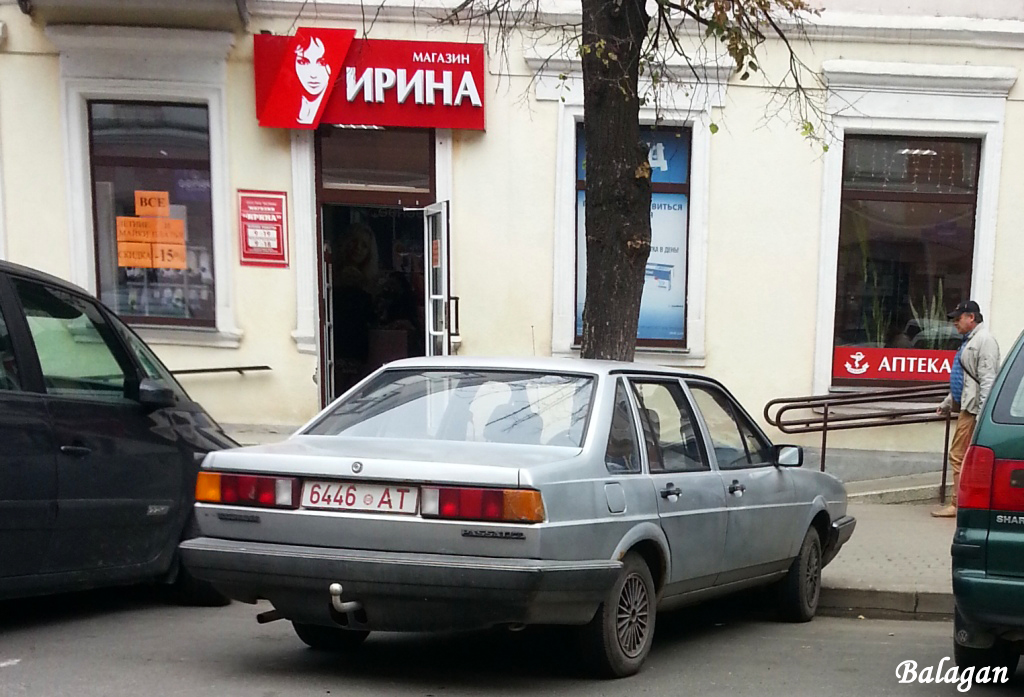 6446 AT, Volkswagen Passat 2nd gen Sedan (B2; 32B), 1985–1988
