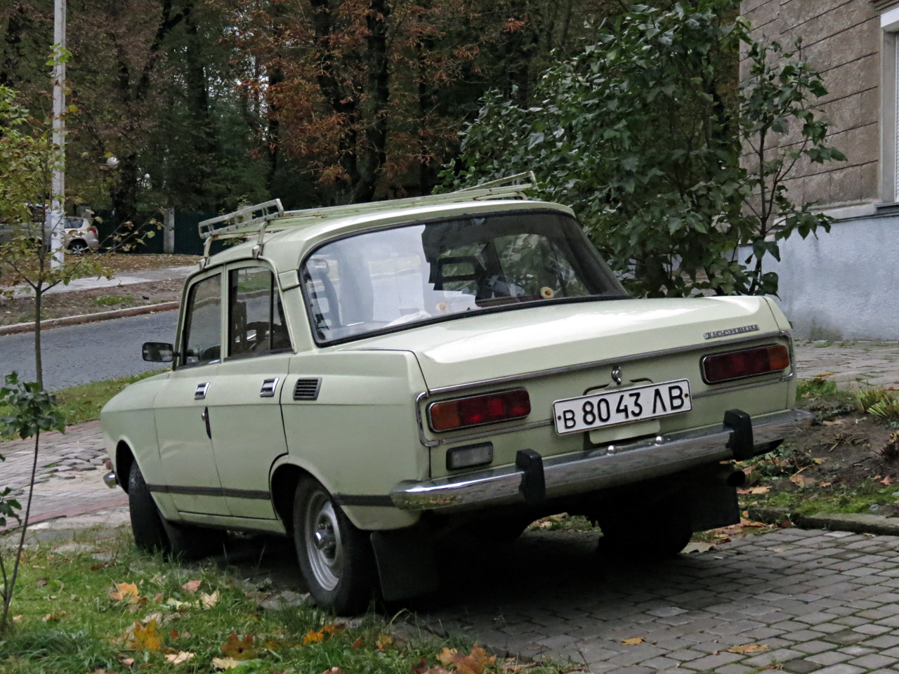 в 8043 ЛВ, Moskvich (AZLK) 2138/2140 2138/2140, 1976–1988