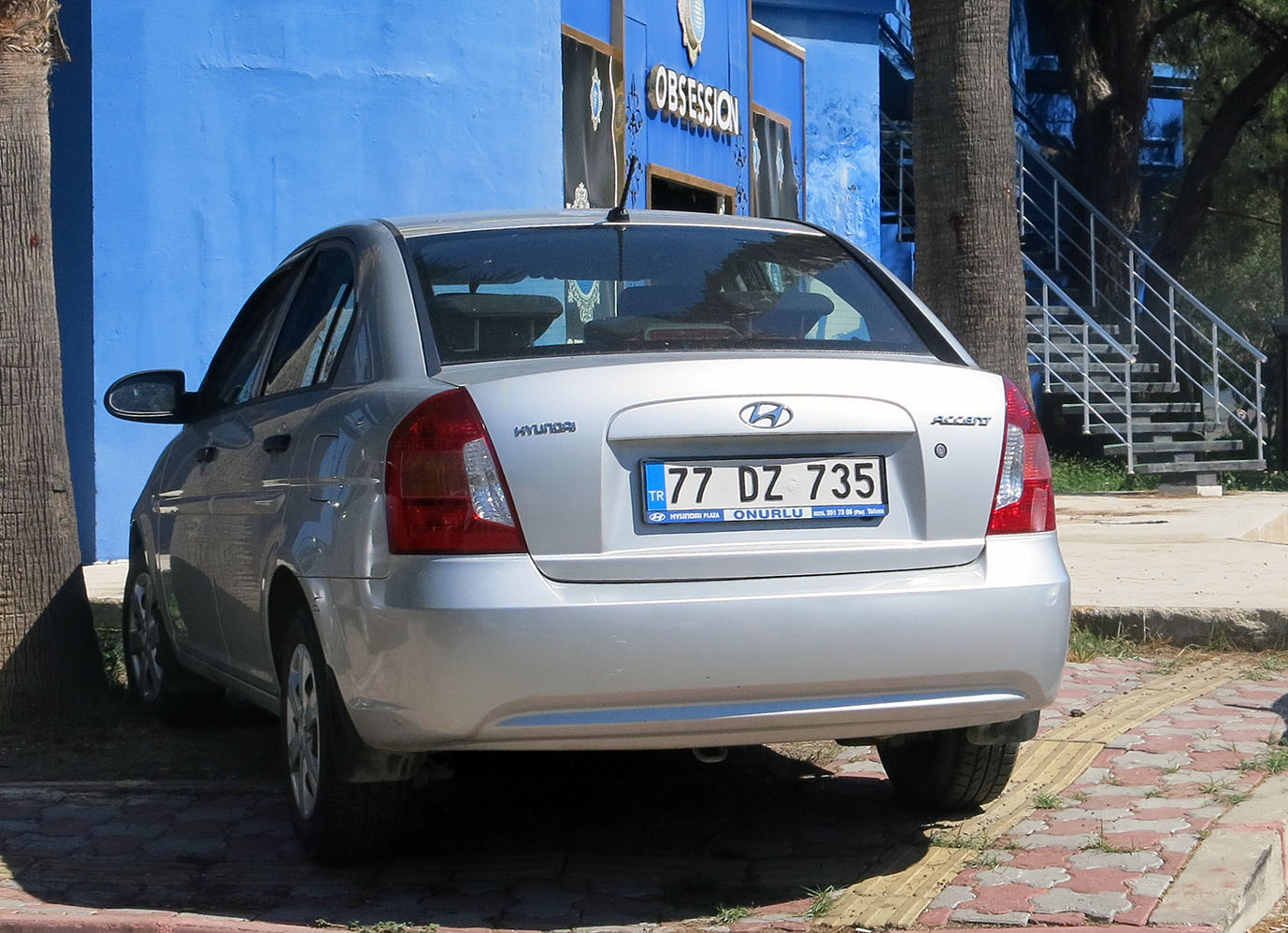 77 DZ 735, Hyundai Accent 3rd gen Sedan (MC), 2006­–2011