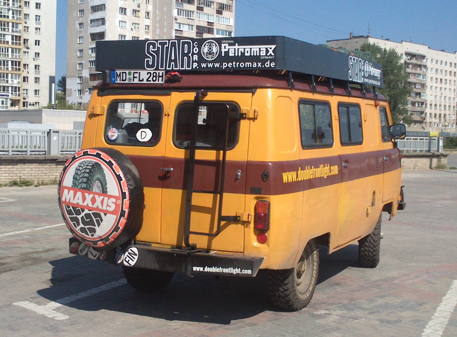 MD FL 28 H, UAZ 452 452А/3962/3741 Glassed Van, 1965–