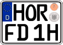 German license plate, Plates for oldtimers (type 