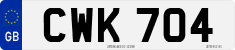 License plate of the United Kingdom, 1932 year system
