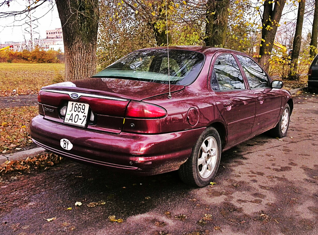 1669 AO-7, Ford Contour 1st gen (Mk2; CDW162), facelift, 1997–2000