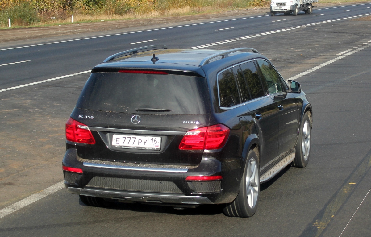 е 777 ру 16, Mercedes-Benz GL-Klasse 2nd gen (X166), 2012–2015