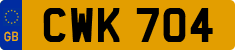 License plate of the United Kingdom, 1932 year system