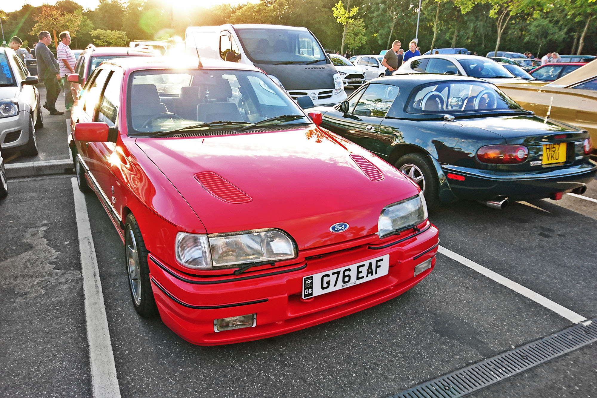 G76EAF, Ford Sierra 1st gen 5-door Liftback (BAG/GBG), facelift, 1987–1993