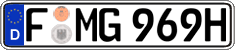 German license plate, Plates for oldtimers (type 