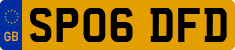 License plate of the United Kingdom, 2001 year system