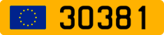 License plate of Luxembourg, Vanity Plates