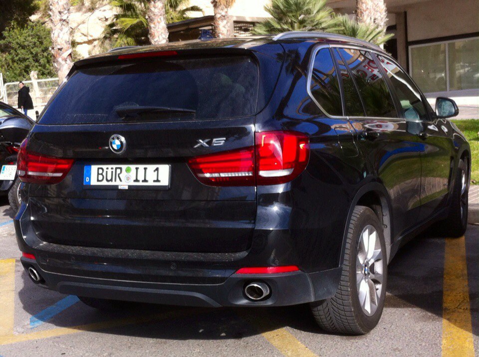 BÜR II 1, BMW X5 3rd gen (F15), 2013–2018