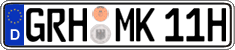 German license plate, Plates for oldtimers (type 
