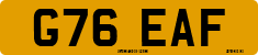 License plate of the United Kingdom, 1983 year system