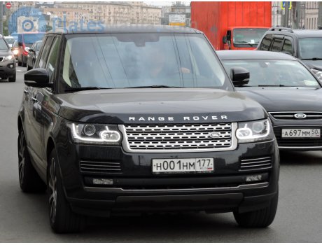 н001нм177, Land Rover Range Rover