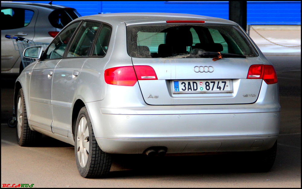 3AD 8747, Audi A3 2nd gen Sportback (8PA), 2004–2012
