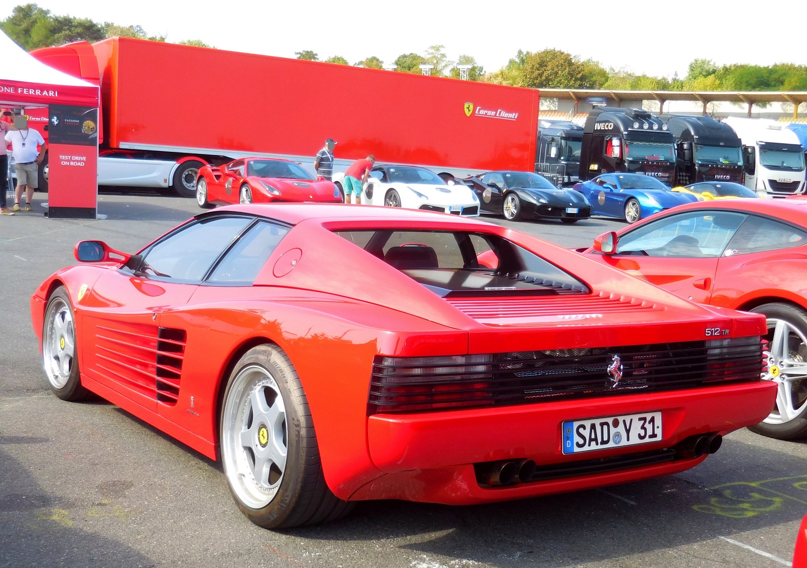SAD Y 31, Ferrari 512 512 TR (F110), 1992–1994