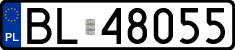 License plates of Poland, Regular car plates