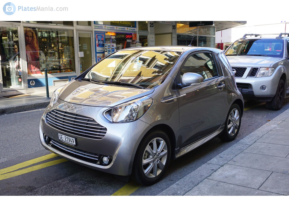 GE 21949, Aston Martin Cygnet 1st gen (P298), 2011–2013