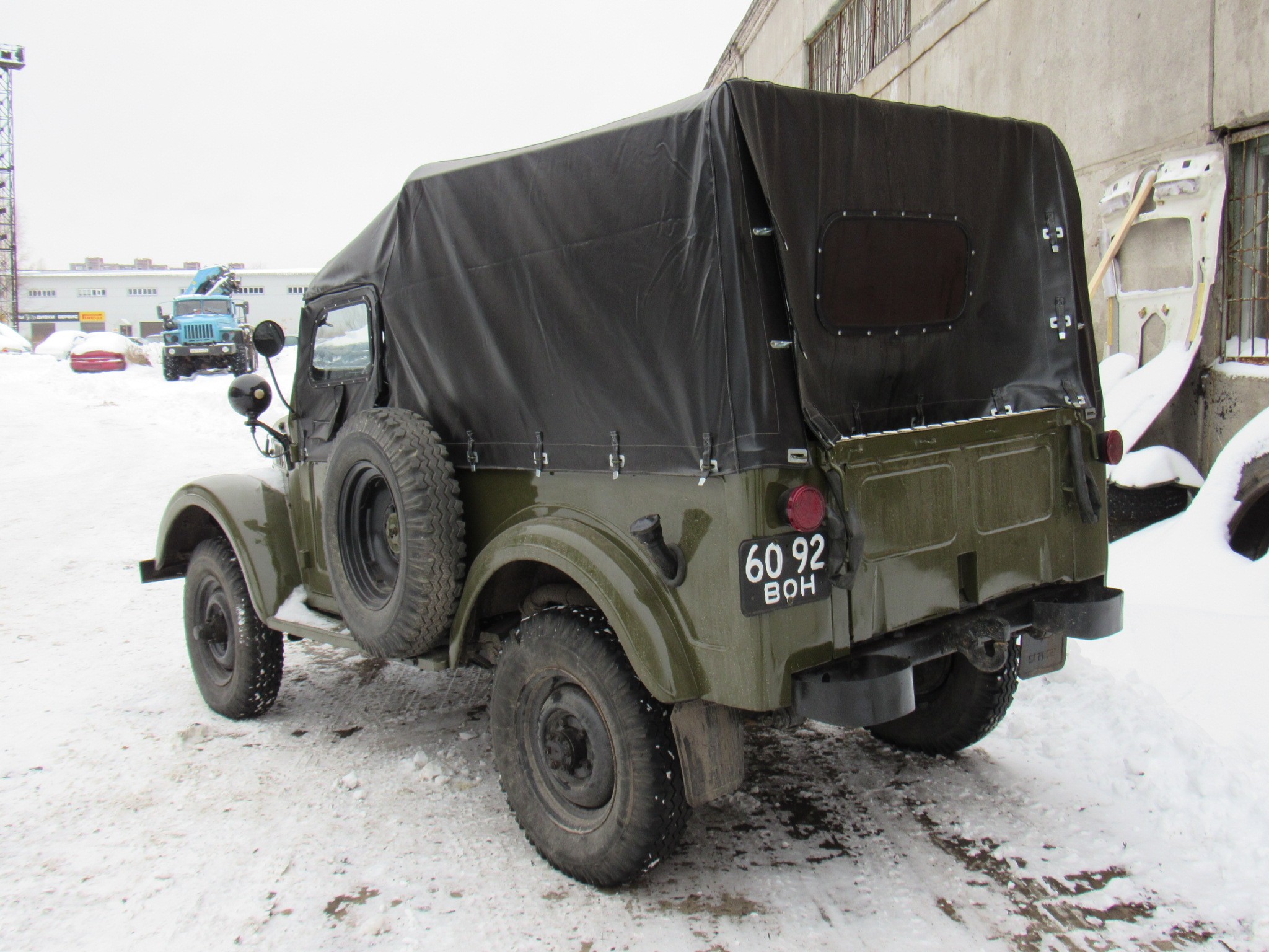 6092 ВОН, GAZ 69 69 3-door, 1952–1973