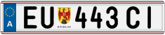 License plate of Austria, Regular plates