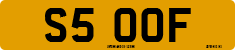 License plate of the United Kingdom, 1983 year system