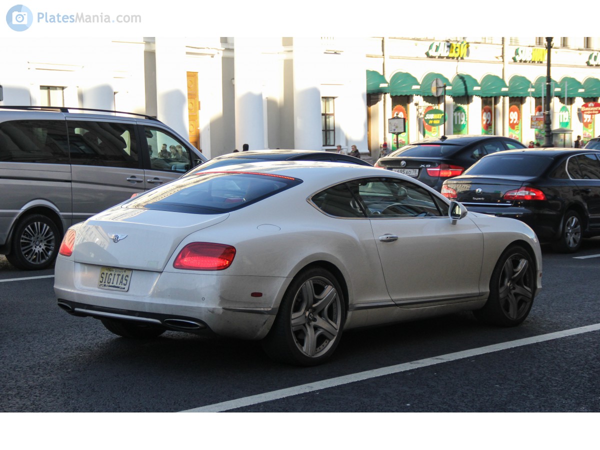 SIGITAS, Bentley Continental 5th gen GT, 2011–2018