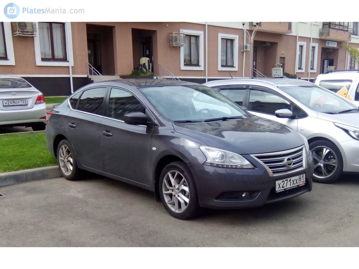 х 271 хх 61, Nissan Sentra 