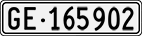 License plate of Switzerland, Cars