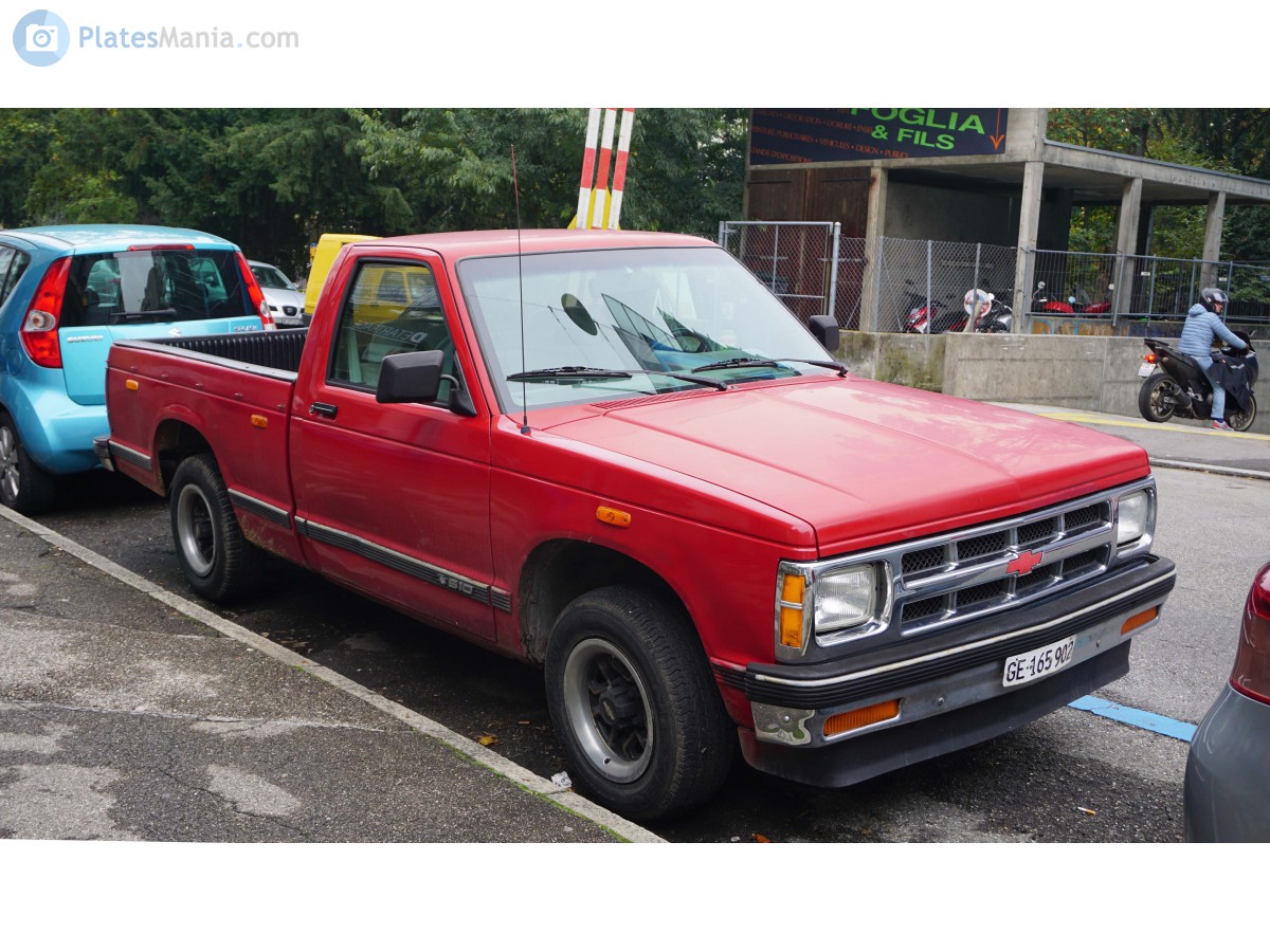GE 165902, Chevrolet S-10 1st gen (GMT325), 1981–1993