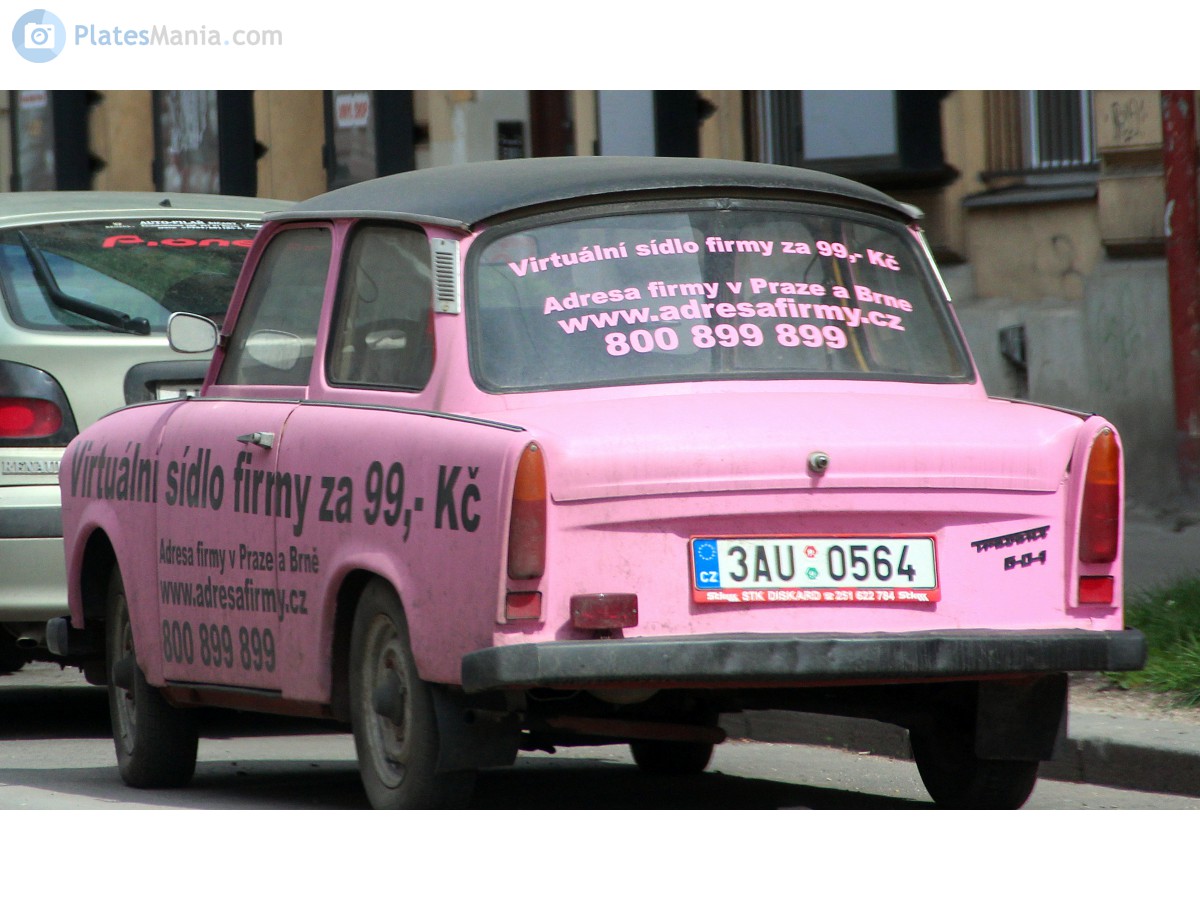 3AU 0564, Trabant 601 Limousine, 1964–1990