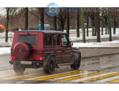 о007рн77, Mercedes-Benz G-Klasse