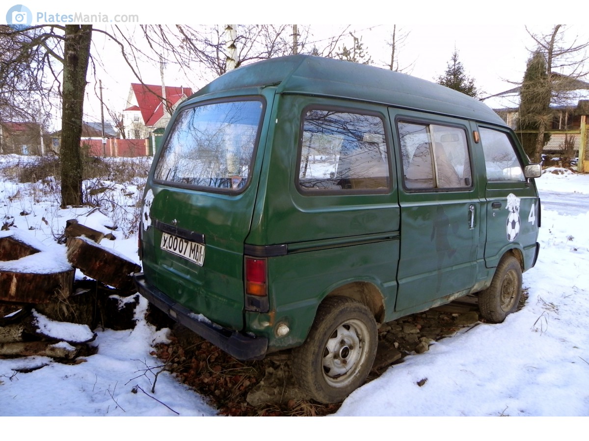 у 0007 ММ, Suzuki Carry 7th gen (Super Carry) Van (ST30V/ST40V/ST90V), 1979–1985