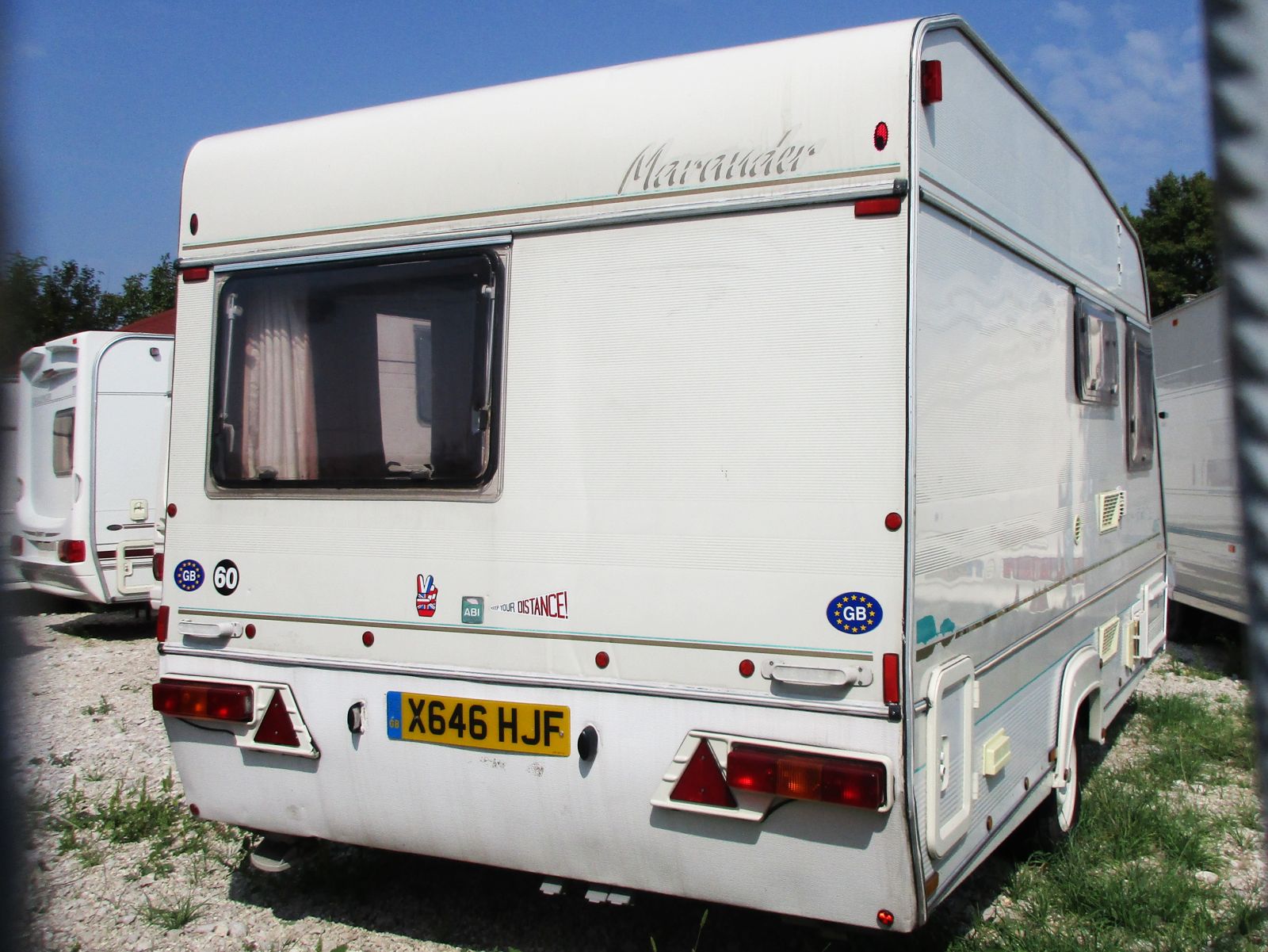 X646HJF, ABI Caravans Marauder 