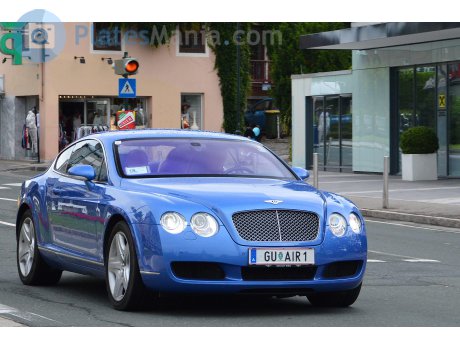 GU AIR 1, Bentley Continental
