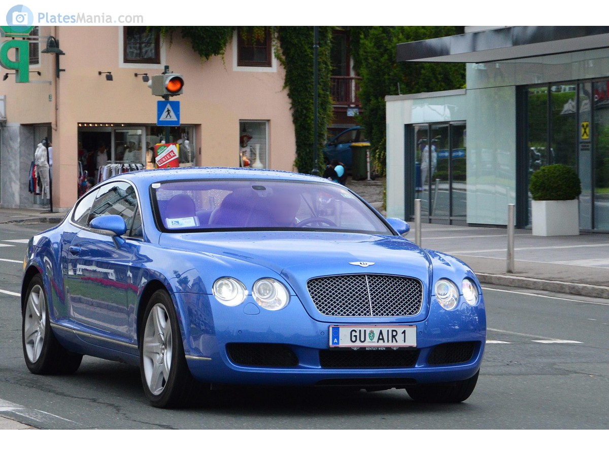 GU AIR 1, Bentley Continental 4th gen GT, 2003–2011