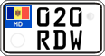 License plate of Moldova, Motorcycles (2015)