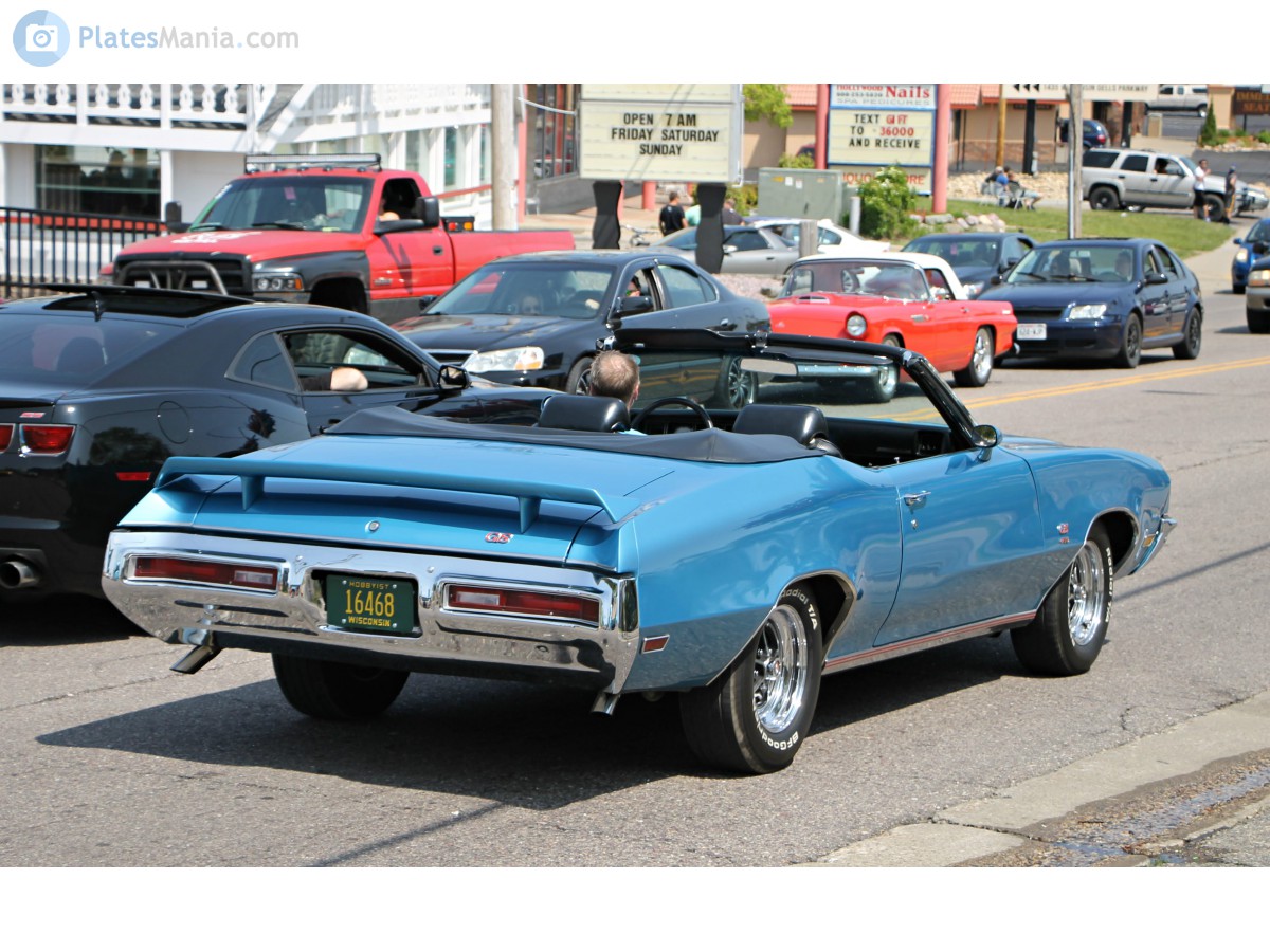 16468, Buick GS 2nd gen 1971 455 Convertible (43467; A-body), 3rd facelift, 1970–1971