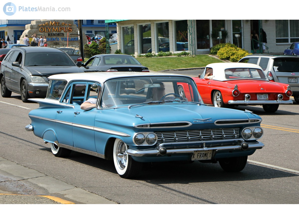 X FRAME, Chevrolet Kingswood 1st gen 1959 (1545/1645; B-body), 1959